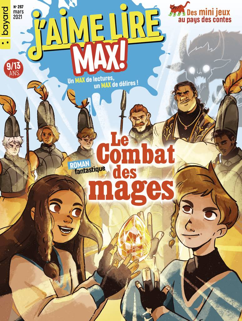 D Lire/ J'aime lire MAX !, 267 - Mars 2021 - Le Combat des mages