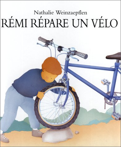 Rémi répare un vélo