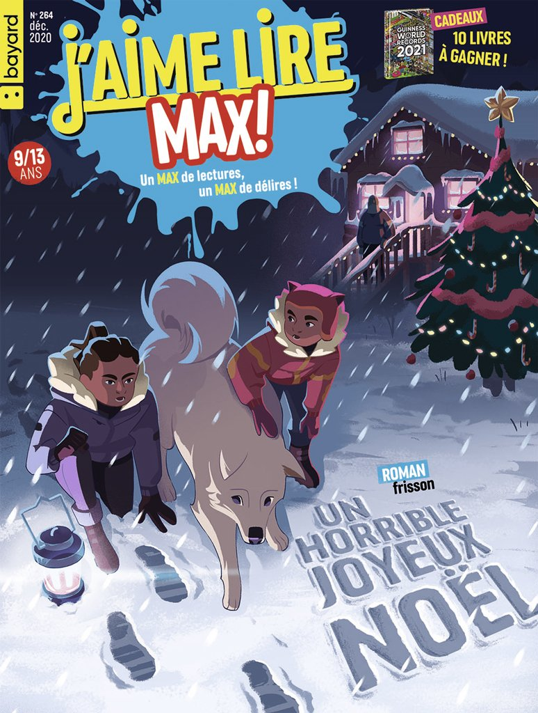 D Lire/ J'aime lire MAX !, 264 - Décembre 2020 - Un horrible joyeux Noël