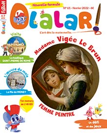 Olalar !, 61 - fevrier 2022 - Madame Vigée Le Brun