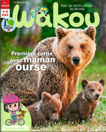 Wakou, 386 - Mai 2021 - Première sortie avec maman ourse