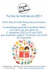 Aux écoliers de CE1 !